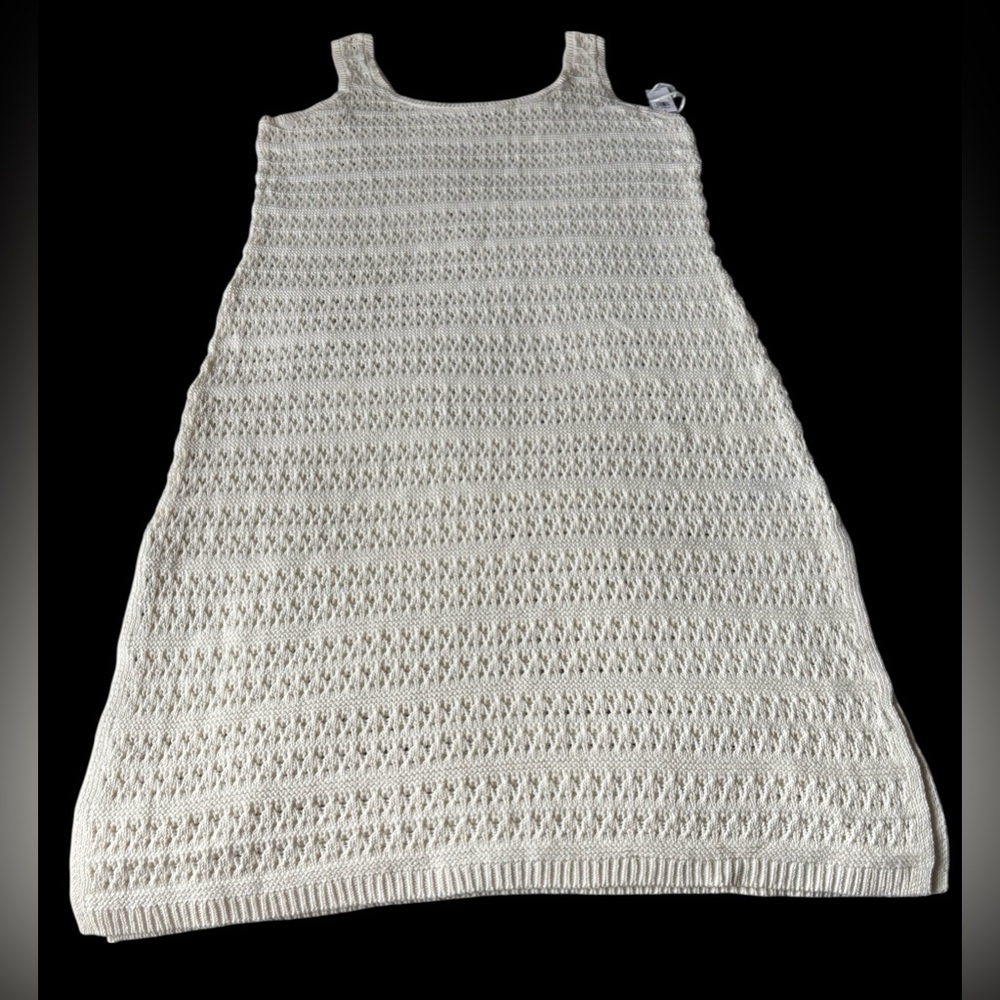 Old Navy Cream Knit Dress - Picture 2 of 5